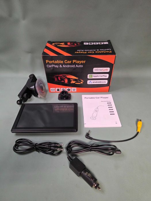 Przenośne Radio Samochodowe 7" Apple CarPlay & Android Auto MirrorLink