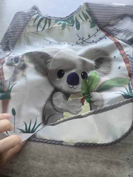 Zestaw do karmienia BLW talerzyk, kubek 360', sztućce dziecięce, slini