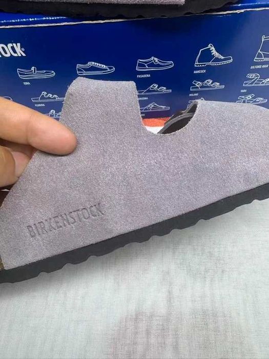 Klapki Birkenstock_Arizona_Suede_Desert_Dust_Gray_Regular R.39