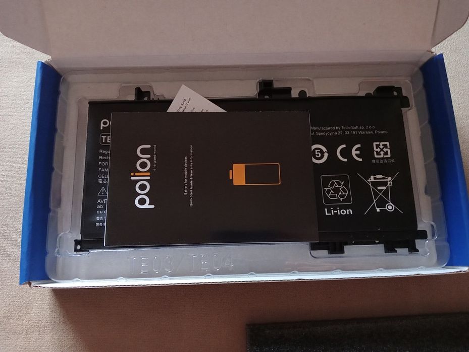 Bateria do HP TE03 3400mAh