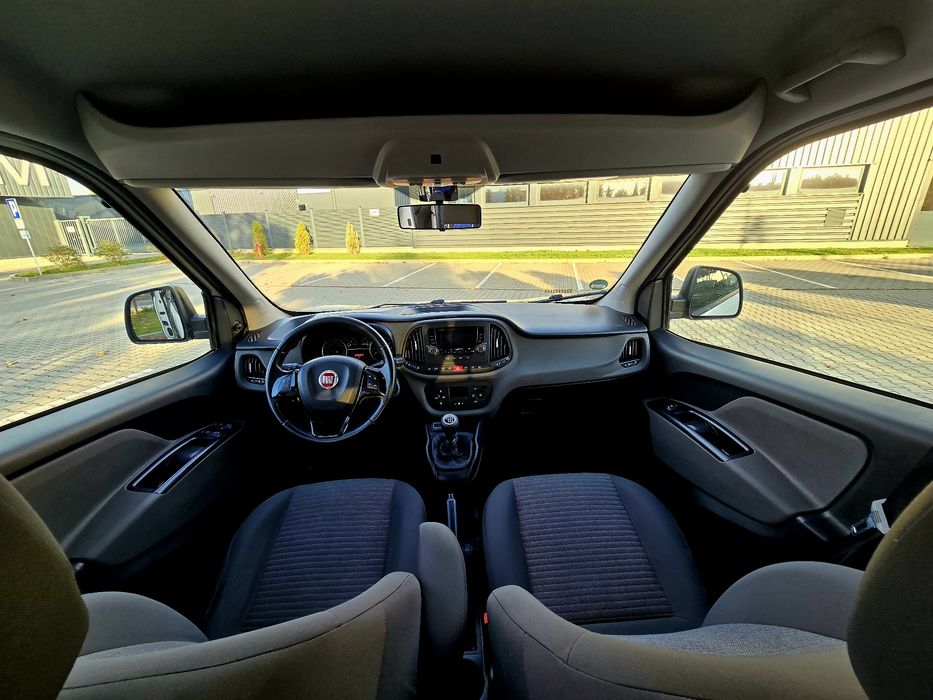 Zamiana Fiat Doblo 2xDrzwiPrzesuwneKlimatronicGrzaneFoteleElSzybyAlufelgi!