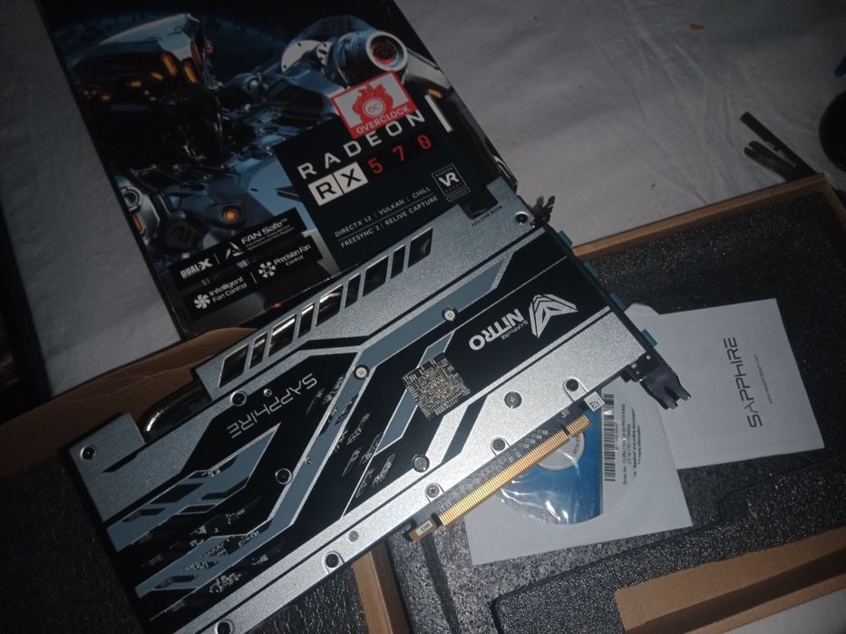 Sapphire Nitro+ Radeon RX 570 8GB GDDR5 | Пломбы | Коробка