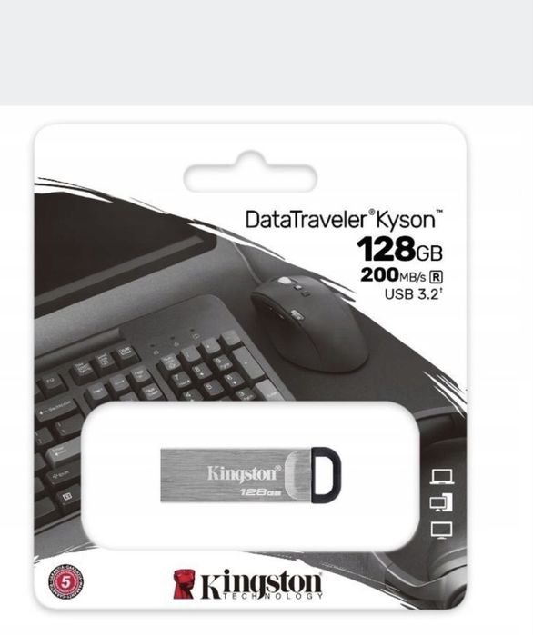 Kingston Pendrive DTKN 128 GB USB 3.2 200 MB/s
