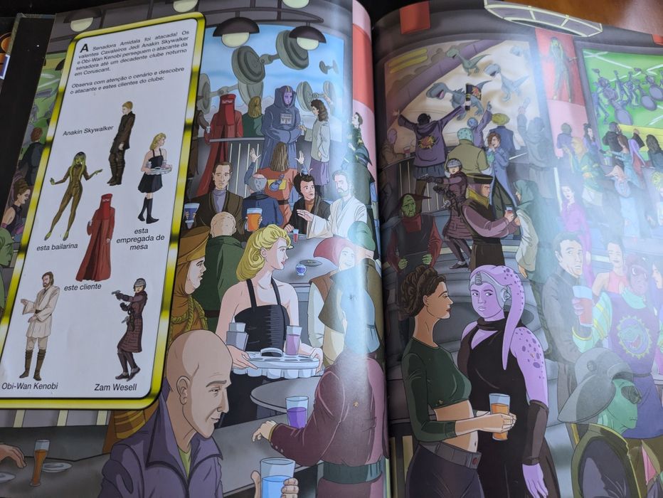 Star Wars procura e descobre