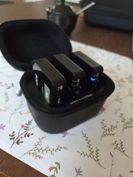 Doskonały Mikrofon Krawatowy - RODE Wireless II (2 generacja) + Charge Case