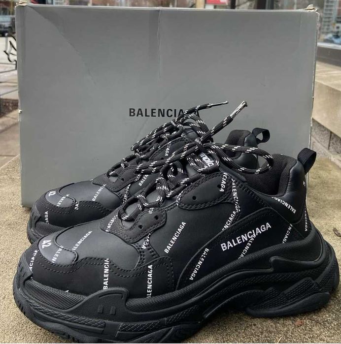 Balenciaga Triple S Allover Logo r.42 Kędzierzyn-Koźle