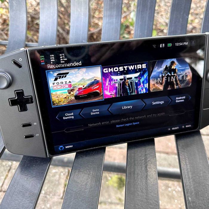 Потужна ігрова консоль Lenovo Legion Go 512 GB Shadow Black