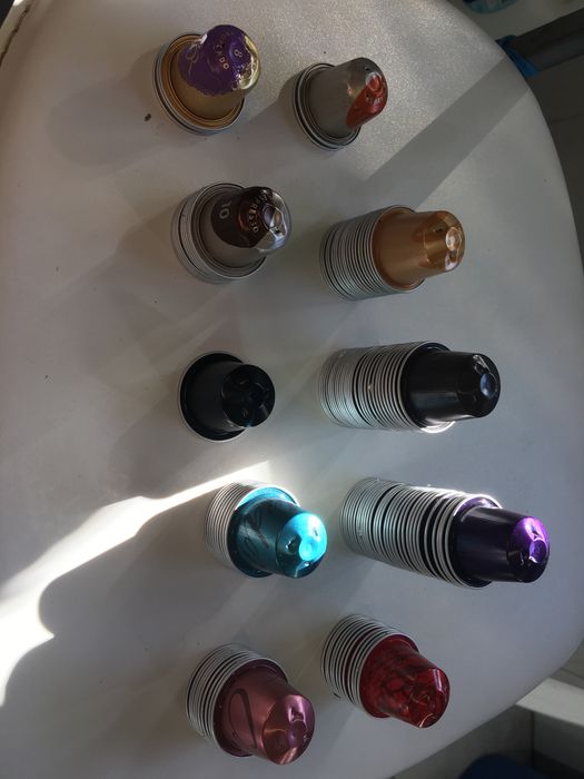 Capsulas nespresso limpas para trabalhos manuais