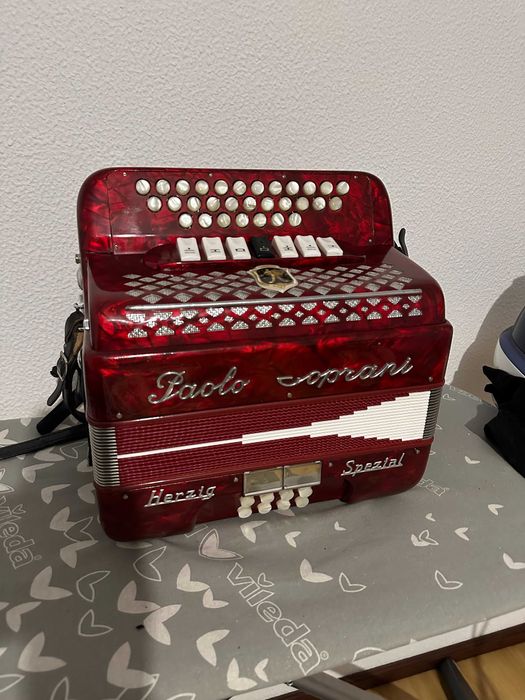 Concertina Paolo Soprani 3 Voz Sol# Do# Fa#