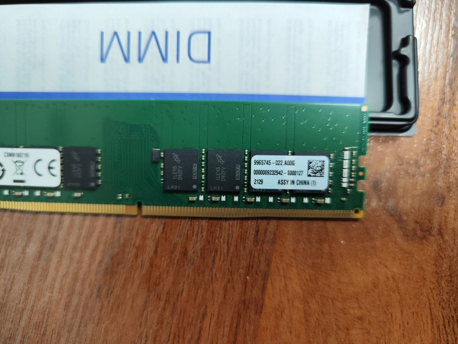 Пам'ять для серверів  Kingston DDR4, 32 GB, 2666MHz, CL19 (KSM26ED8/32