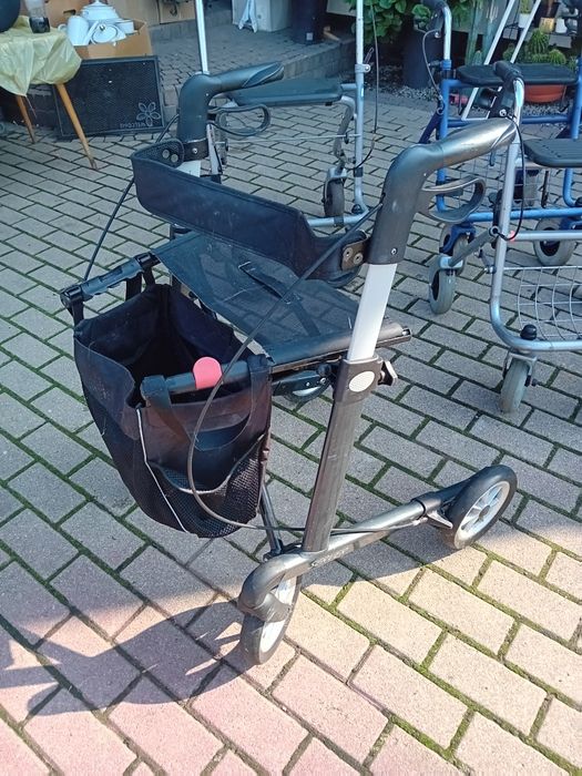 Balkonik inwalidzki kule toaleta przenośna