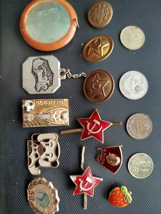 Значки СССР и др.