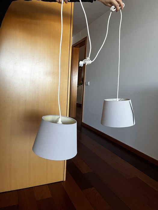 Candeeiros IKEA - 2 conjuntos