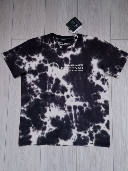 Koszulka damska Mercedes AMG Petronas Formula One Team, Tie Dye, F1, S