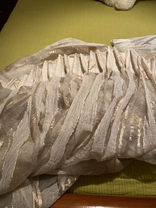 Cortinado para sala ou quarto pronto para pendurar com losangos