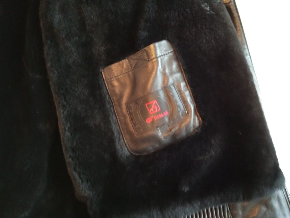 Продам зимнюю мужскую куртку на цигейке 54-56р