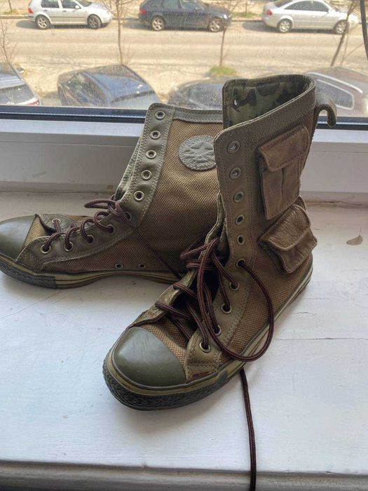 38р Кеди Converse мілітарі / вінтаж / Y2K / techwear / safari