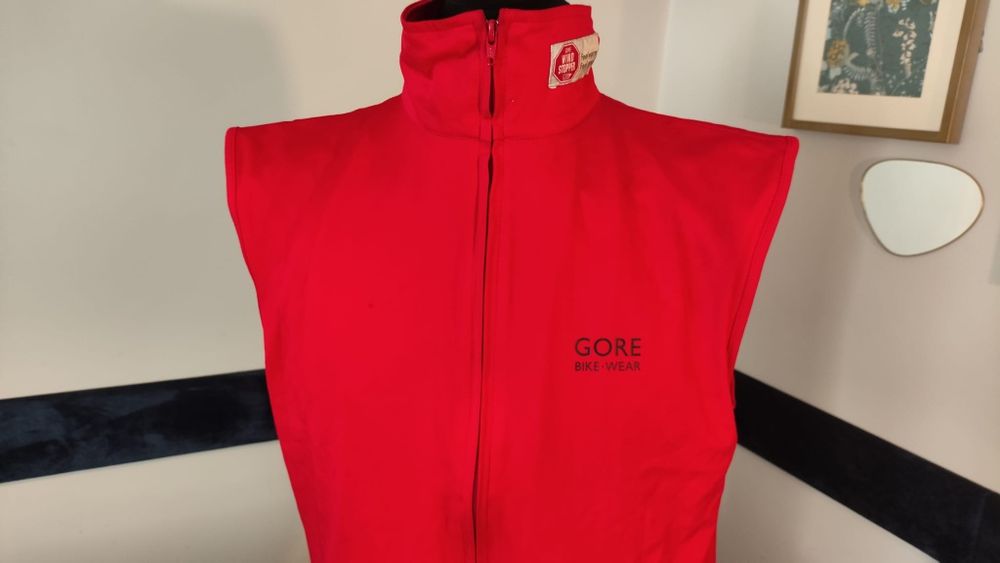 kamizelka kolarska Gore Bike Wear Windstopper bezrękawnik rower Softsh