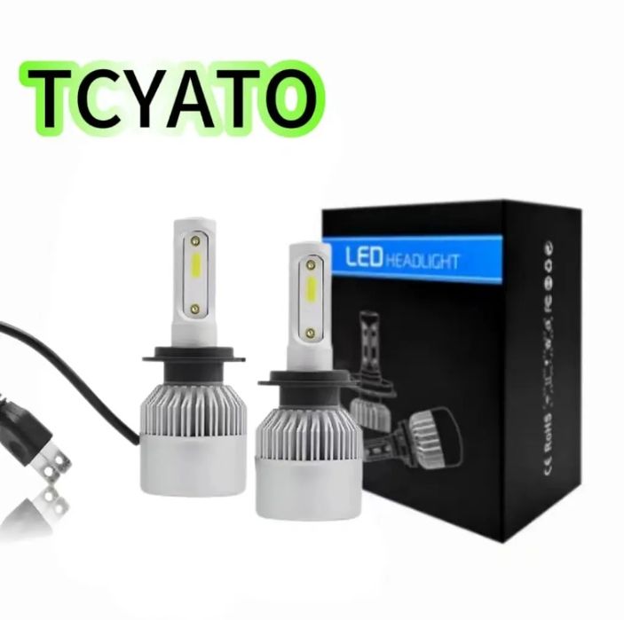 Żarówki H7 H1 H3 W5W led 6000k 2szt