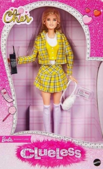 Barbie Clueless 30-lecie Cher Lalka kolekcjonerska ,360x230 mm