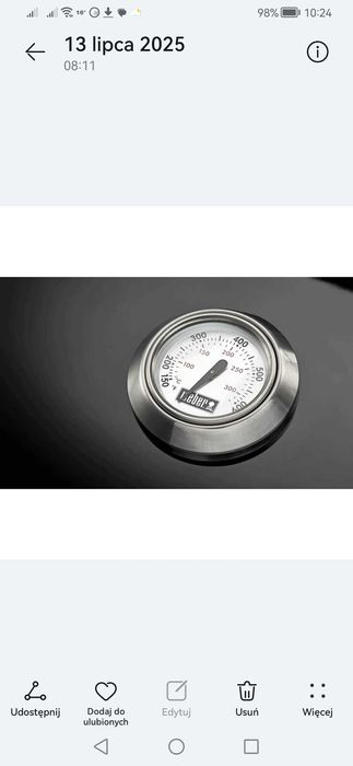 Grill węglowy turystyczny Weber Classic Kettle 47cm