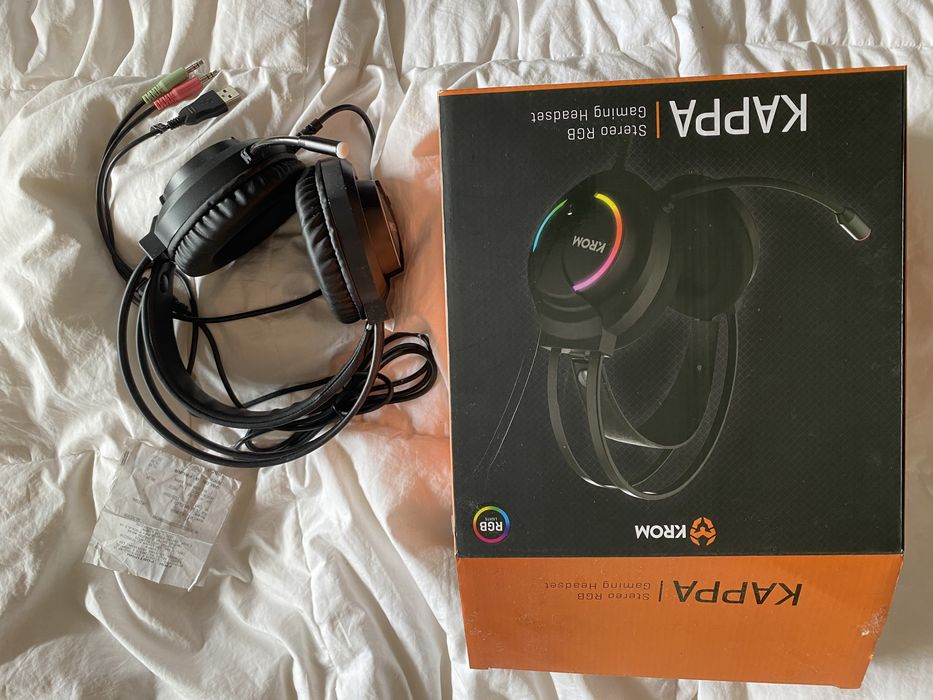Gaming Headset RGB - novo