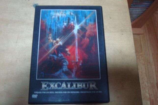 7 filmes originais classicos ,excalibur,etc