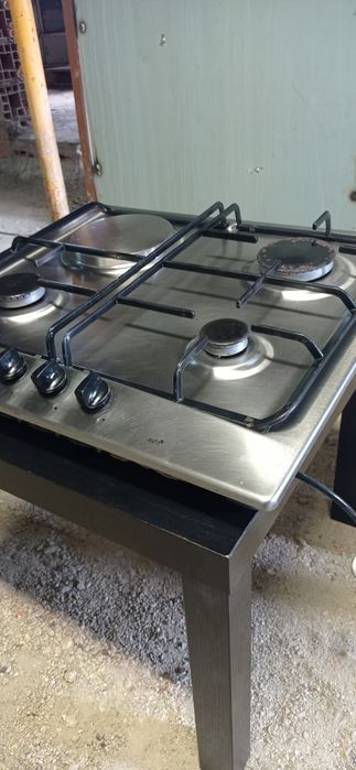 Placa de cozinha + forno+ microondas