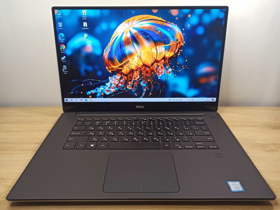 Ноутбук Dell XPS 15 9560 4K IPS Сенсор/i7 4ядра/16gb/512Gb/GTX1050 4gb