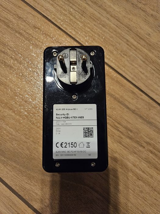 Adapter Powerline Devolo dLAN 200 AVplus SE II Ethernet 200 Mbps