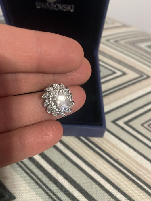 Сережки серьги Swarovski
