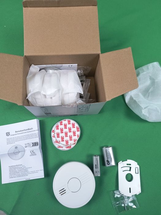 Czujnik dynu Putogesafe 4 SZT. Bezprzewodowy ALARM PRZECIWPOŻAROW