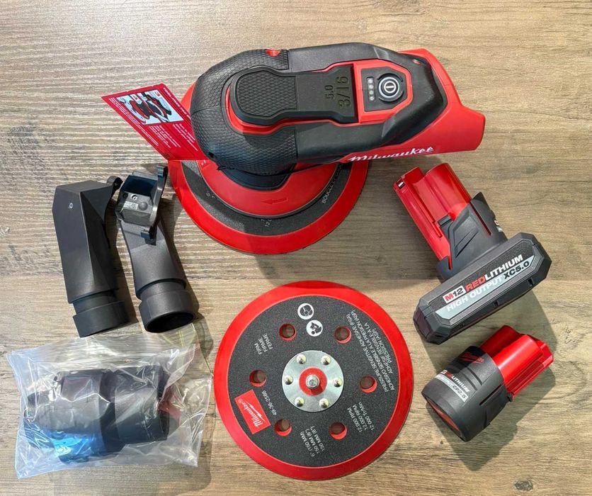 Milwaukee 2585-22CX M12 FUEL Szlifierka Mimośrodowa 150 mm 6" 2x Aku