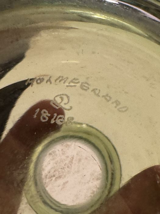 Per Lütken Zestaw szkla sygnowanego Holmegaard