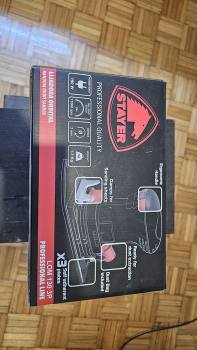 Lixadora vibratória STAYER LOM130PD