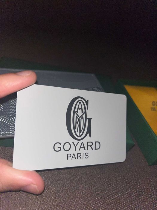 carteira goyard Saint-Sulpice – cinza