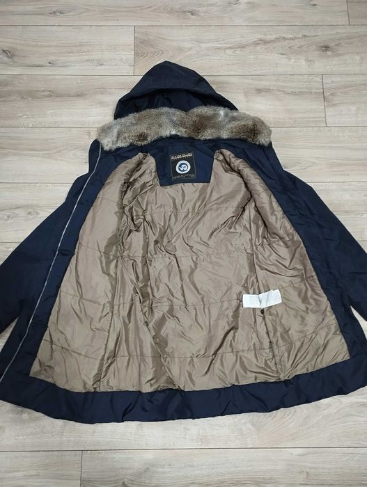 Napapijri Long jacket kurtka parka coat płaszczyk size S