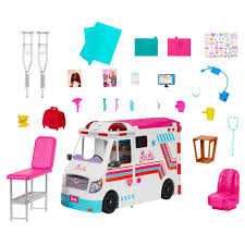 Набір Mattel Barbie Рятувальний центр швидка допомога барбі HKT79