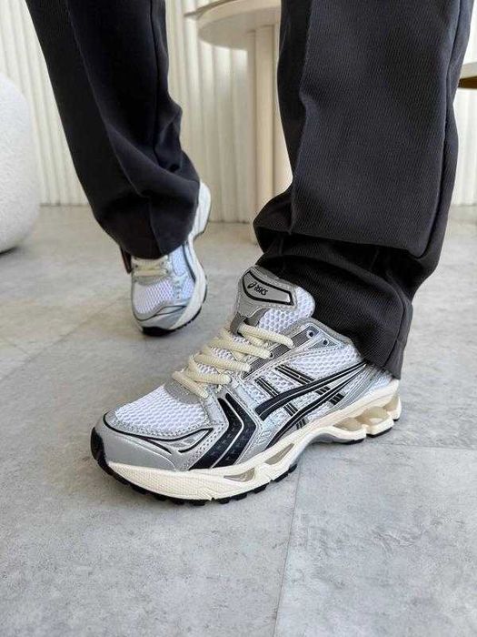 ‼️Останні розміри‼️Кроссовки Женские Asics Gel-Kayano14 White Black/Жіночі Кросівки Асікс
