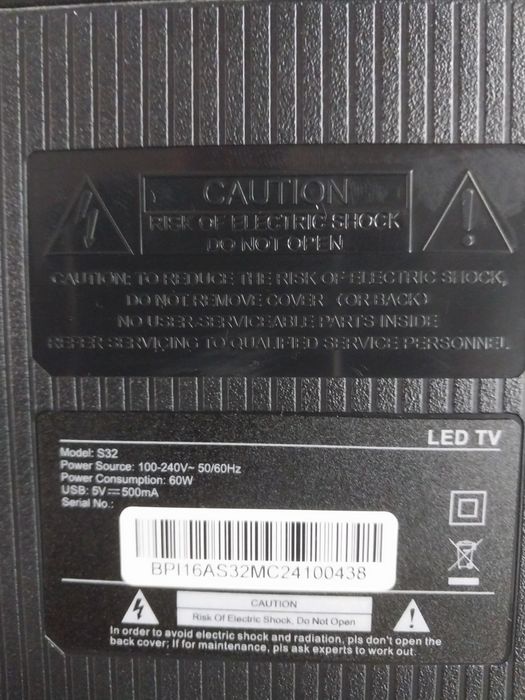Телевизоры 32 на запчасти  2 шт.