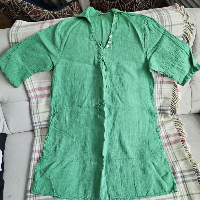 Lniana sukienka L/XL