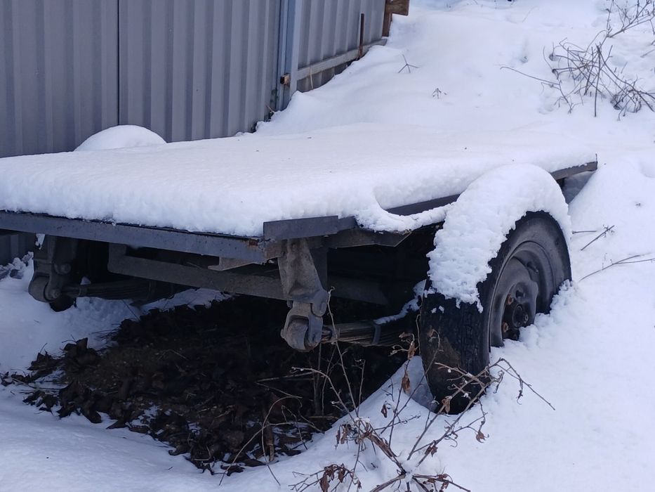 Причіп після ДТП,  відновленню не підлягає