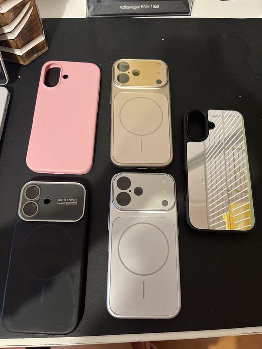 Vendo 5 capas para o iphone 16