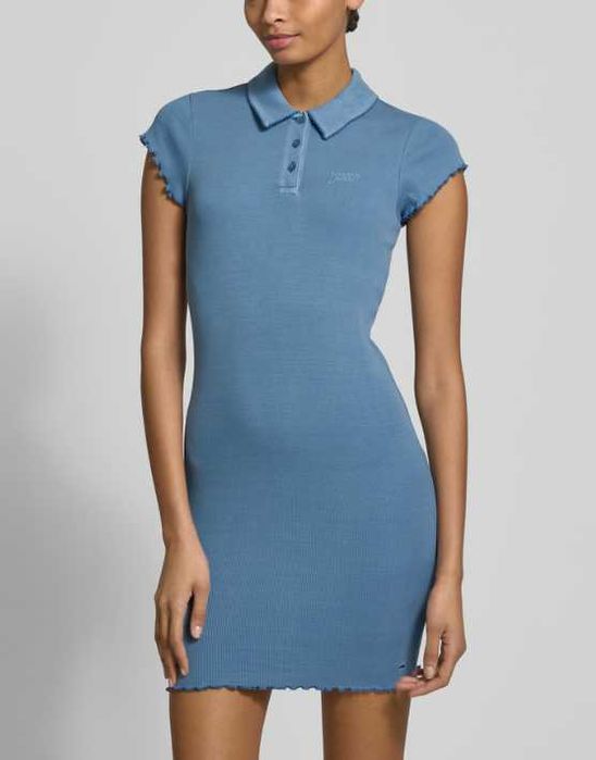 Nowa prążkowana sukienka Tommy Jeans r. S 'DW0DW20297DY6'