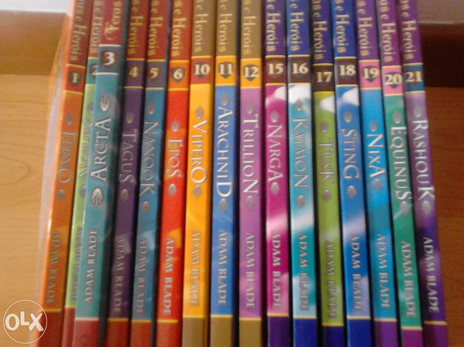 Livros feras e herois