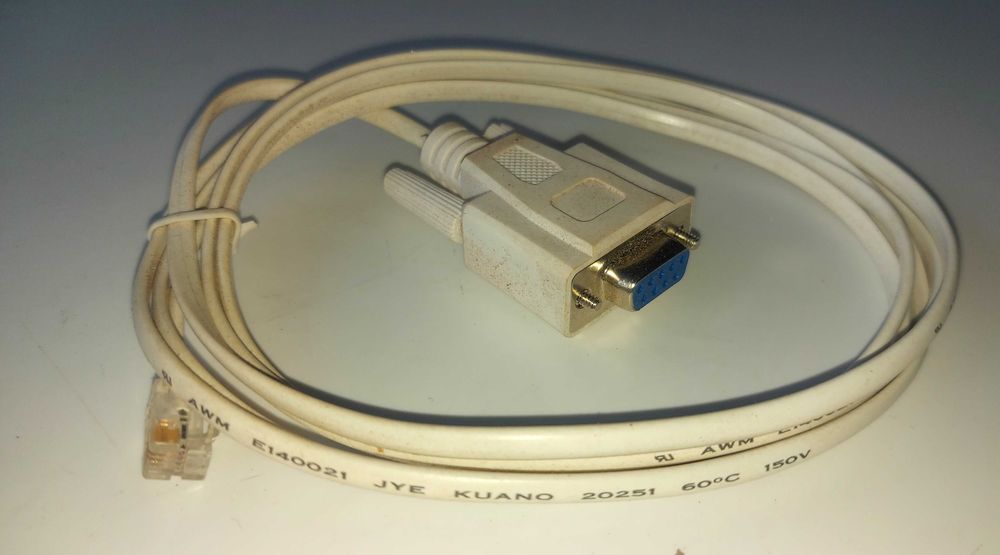 Kabel Przewód D-Sub DB9 RS232 - R9 R11 R12 4P4C 200 cm