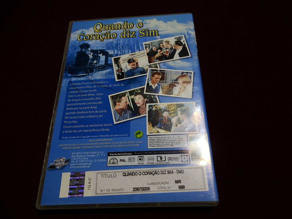 DVD-Quando o coração diz sim-Golden Classics