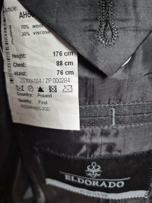 Garnitur z koszulą nastolatek