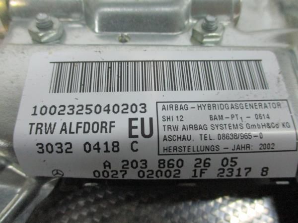Airbag lateral frente direita MERCEDES-BENZ Classe C (W203)