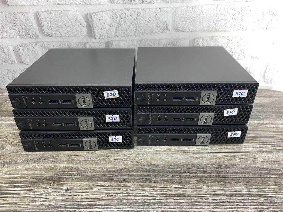 міні ПК Dell OPTIPLEX 5050 i7-6700T 8GB/ 7050 i5-7500T 8GB системник